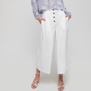 Wilfred White Button Pants